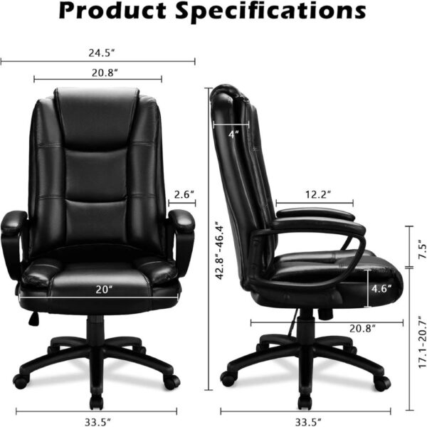 Big and tall home computer chair - Image 4