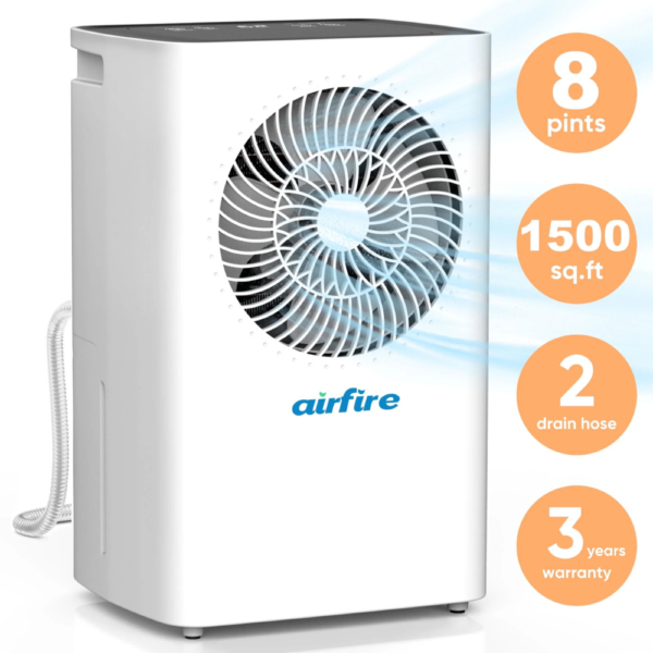 Pint Home Dehumidifier 1500SqFt