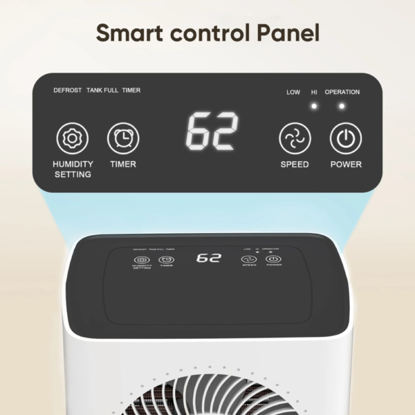 Pint Home Dehumidifier 1500SqFt
