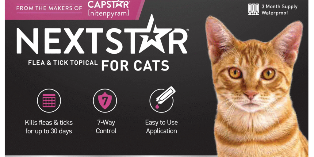 flea and tick treatment for cats over 3.5 lbs