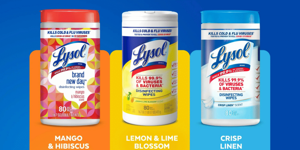 Lysol disinfecting wipes 3-pack with 240 count