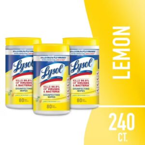 Lysol Disinfecting Wipes 3-Pack product image