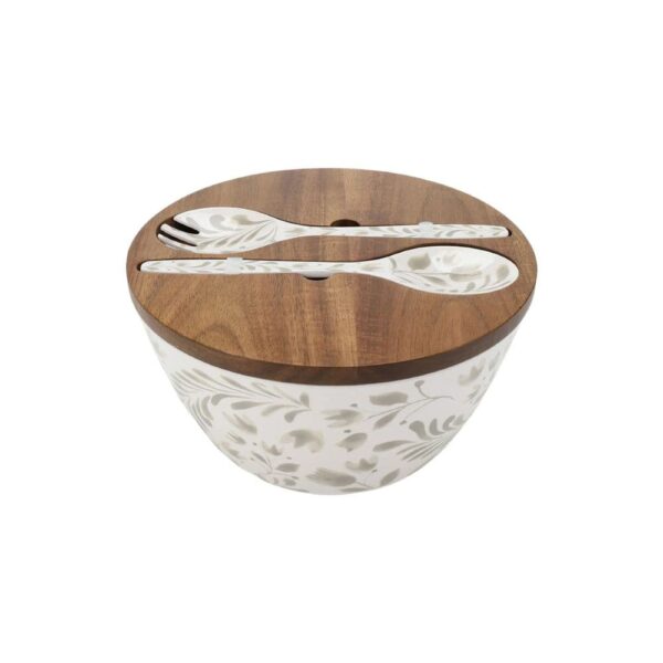 Better Homes & Gardens dinnerware set – Elegant bamboo melamine and acacia wood set for entertaining and everyday use.